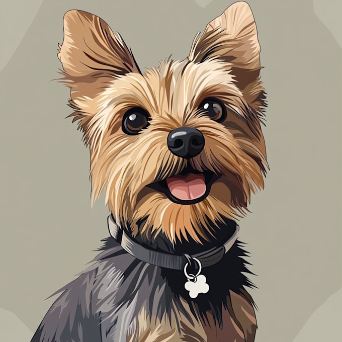draw cartoon disney style pet portrait