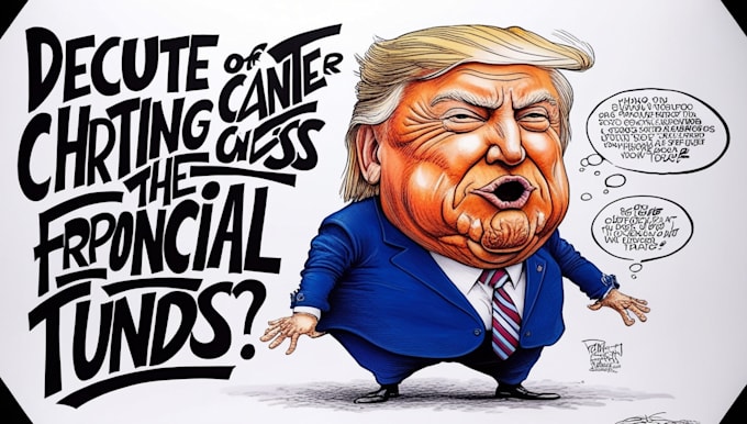 create any current political cartoon