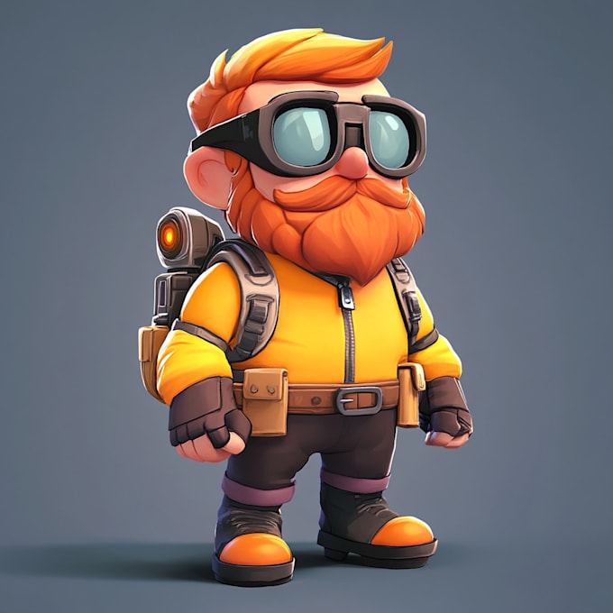 Do 2d game character design and animation by Lariekaards | Fiverr