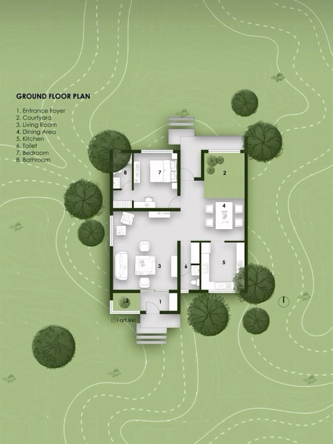 create a professional 2d floor plan for your house or apartment