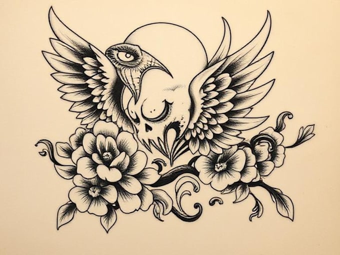 do neo traditional and oldschool tattoo designs