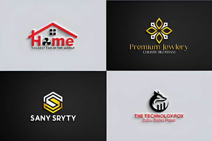 Do minimalist logo and brand identity with full branding kit by Zariah ...