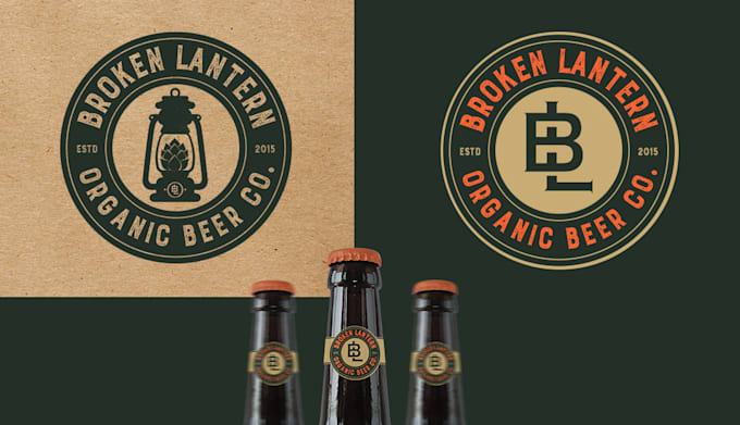 design a bold, modern craft brewery logo