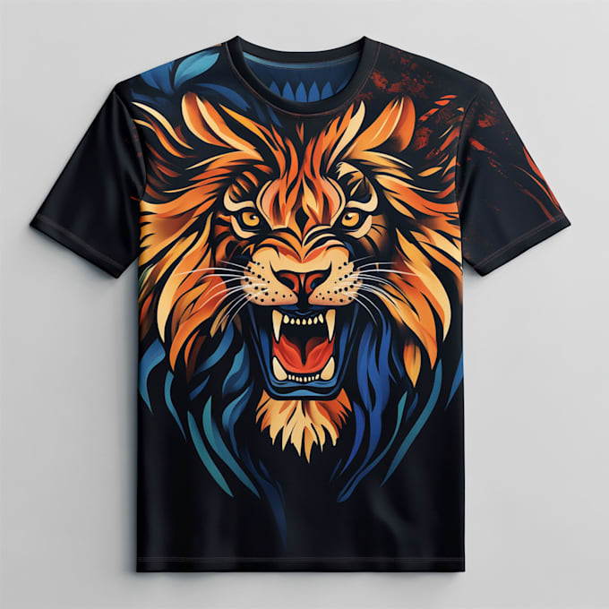 redraw any image to vector t shirt design for you