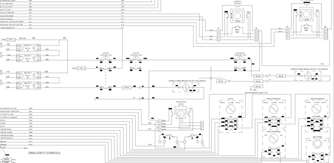 electrical drawing,  wirings, panel and plant design