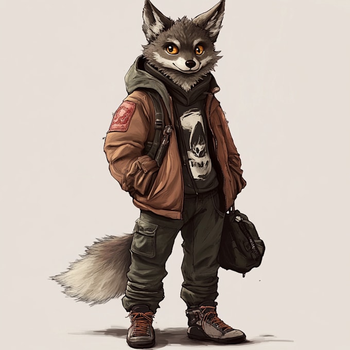 make great furry art and character anime