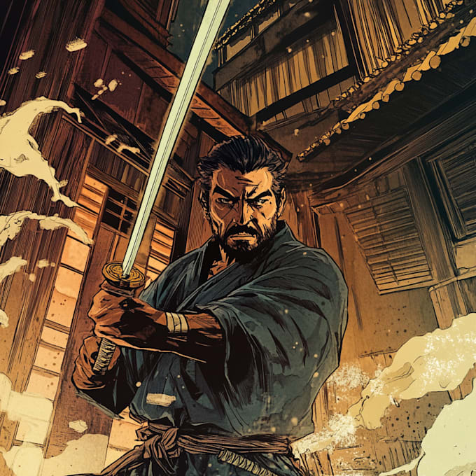 comic book illustration with comic book illustrator