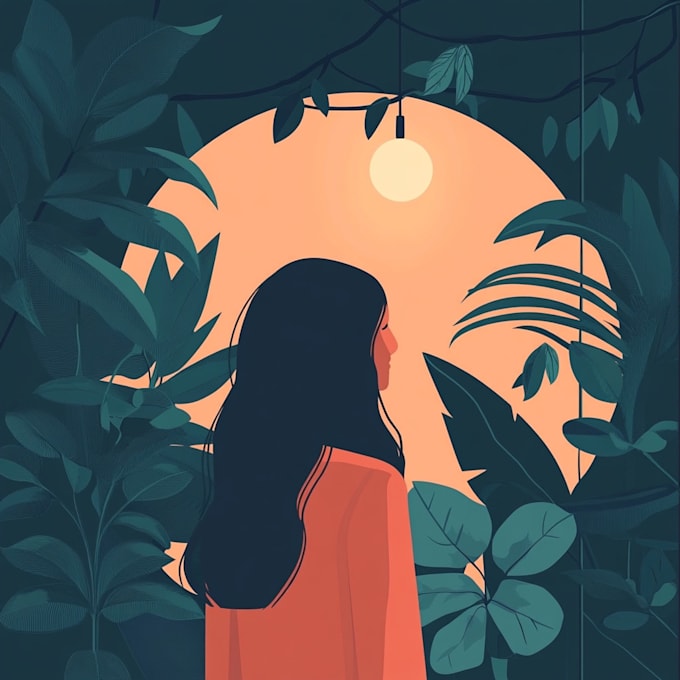 do flat style illustration , vector illustration
