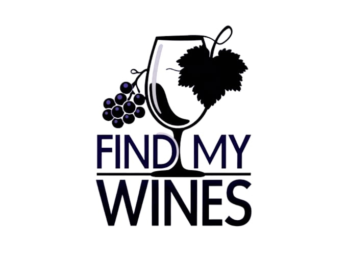 create modern wine logo design with unlimited revision