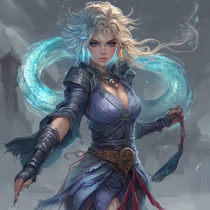 make artwork for oc, dnd, fantasy characters, or other fantastical beings