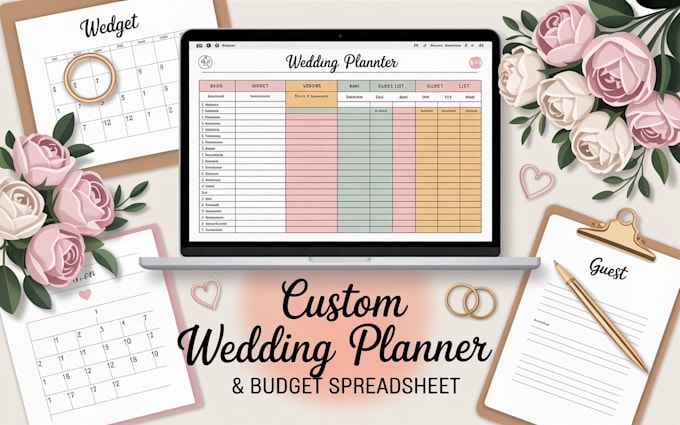 do wedding planner spreadsheet, budget organizer, google sheets, expense tracker