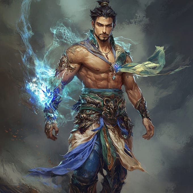 Create a fantasy character or other concept art for you by Bleddnuth ...