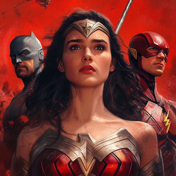 draw comic book cartoon and custom illustration digital art
