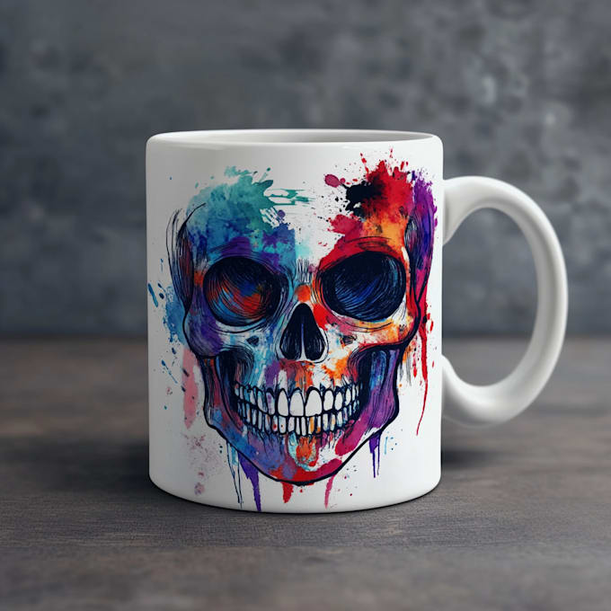 make eye catching typography t shirt,mug bag necklace design