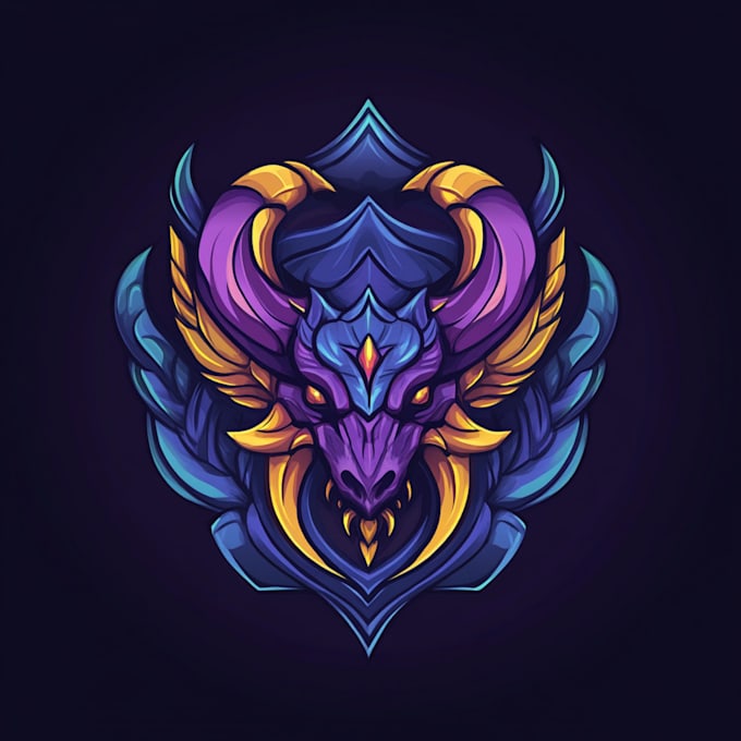 draw logo designer anime, fantasy