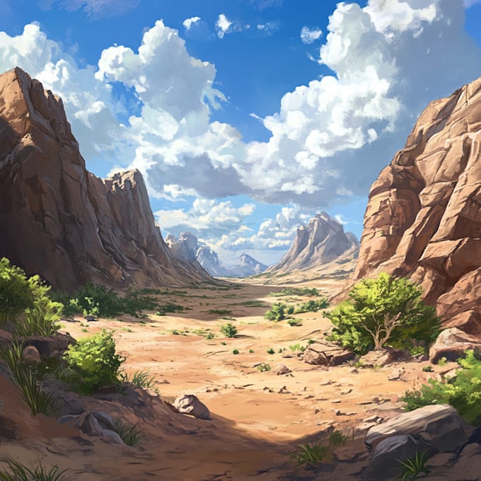 paint landscapes in watercolor