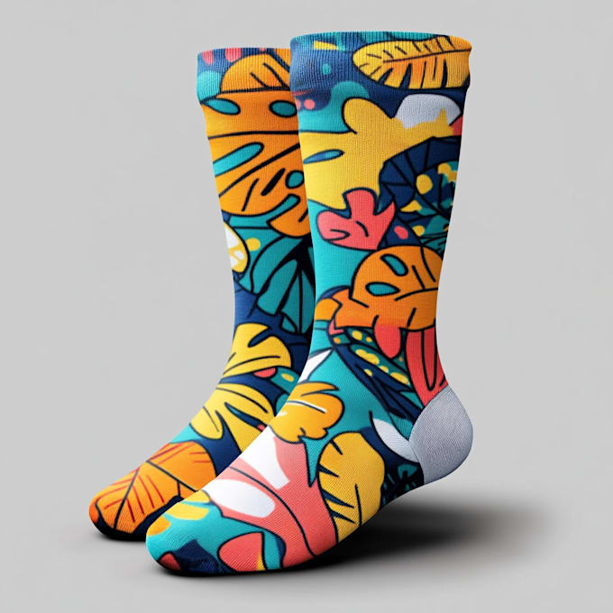 Socks Simpl Design Make a creative socks unique sock design for you by Karinaeralta | Fiverr