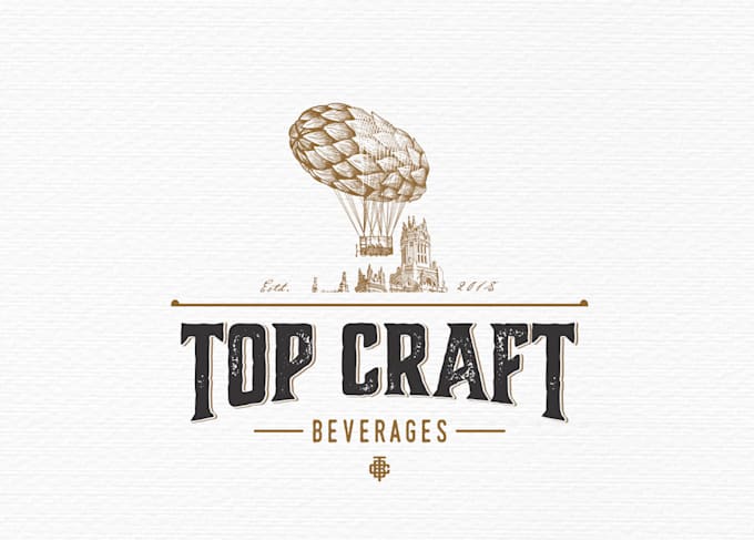 design a bold modern craft brewery logo