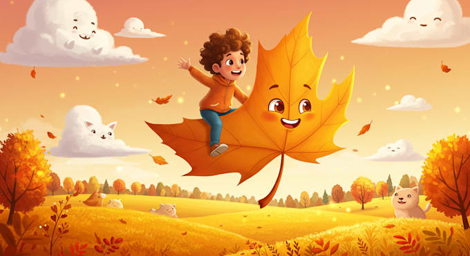 create beautiful ai generated illustrations for children books