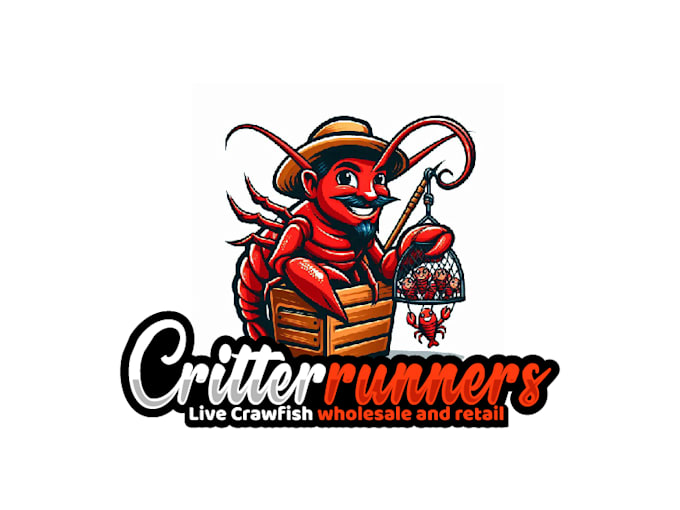 design a exclusive crawfish logo