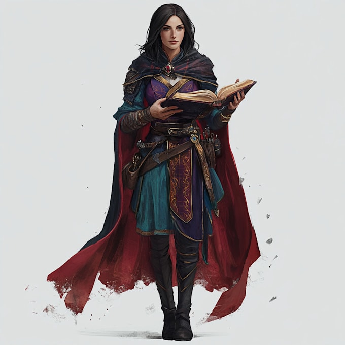 design dnd character art and dnd character art