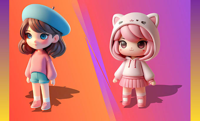 model a 3d character