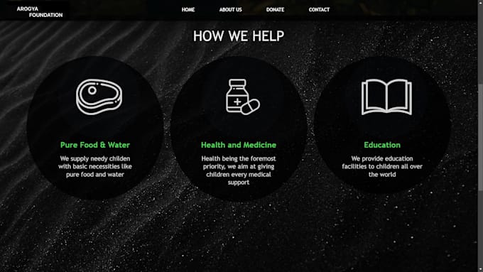 create a responsive and modern website using HTML, CSS, and javascript