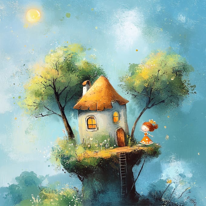 do children book illustrations, comic illustrations