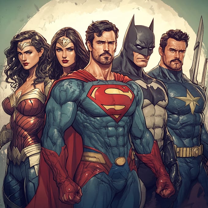 design comic book art, comic book illustrations