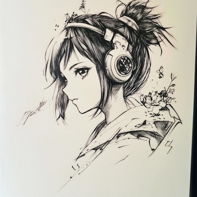 make anime tattoo design