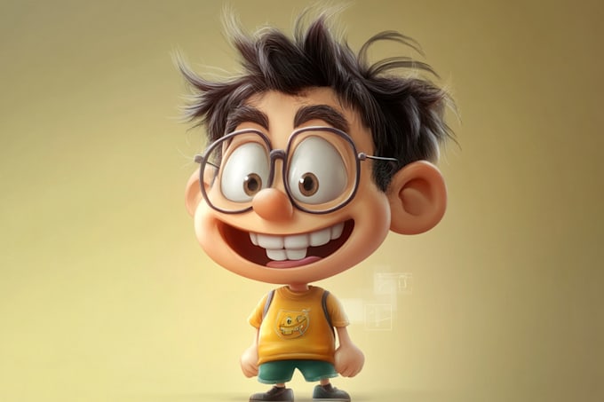 draw custom cartoon character illustration drawing