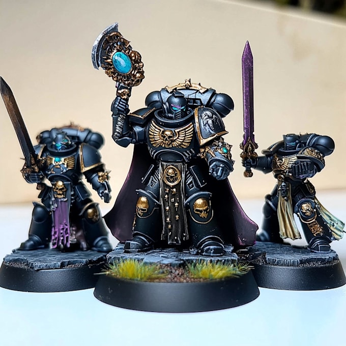 paint your warhammer 40k, sigmar and dnd miniatures