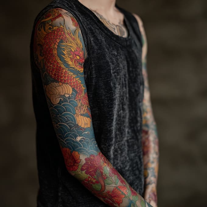 design original tattoo sleeve