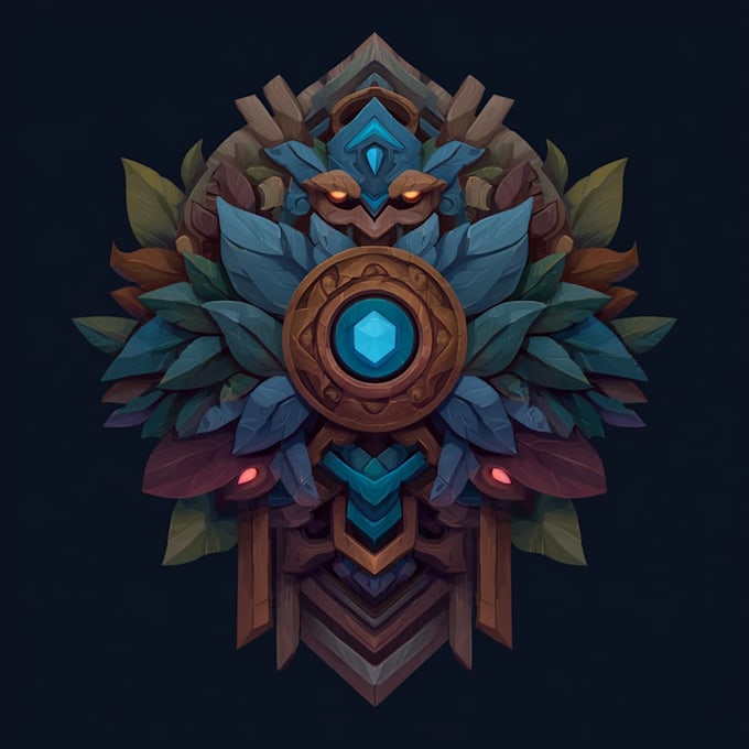 design an animated fantasy, rpg, mmorpg, sci fi game logo