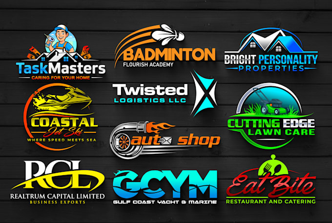 Logo Inspiration 08 - Modern Business