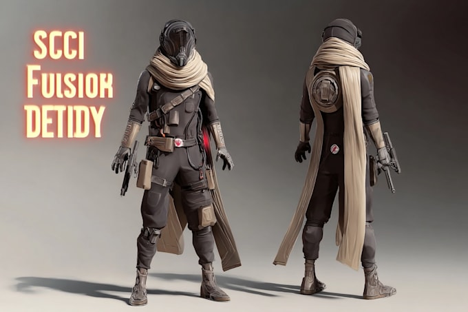 design your sci fi and star wars character