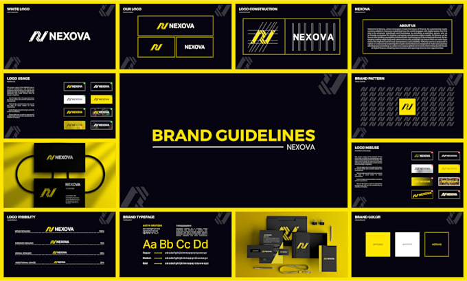 Design visual branding and brand identity assets by Shakeelahmedgfx ...