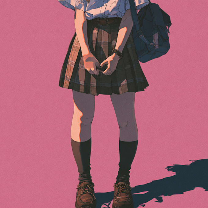 create anime characters and oc for you