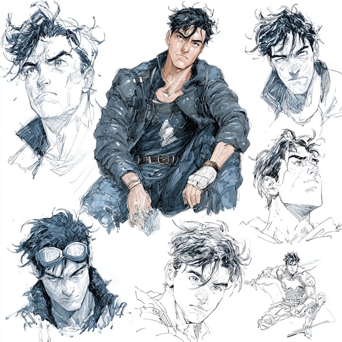 Design and make an illustration of your comic character by Kamnkiytr ...