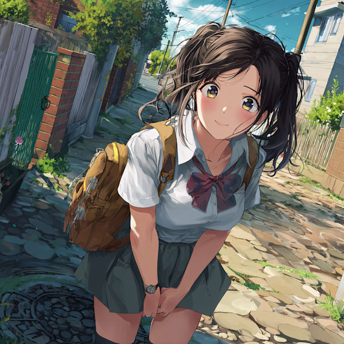 create quick amazing character illustration in anime style