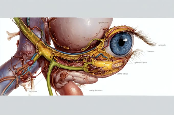 draw exercise, medical and anatomy illustrations