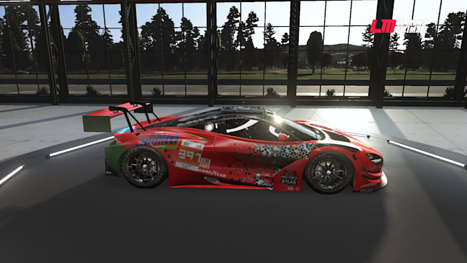 create a custom le mans utimate lmu game livery design