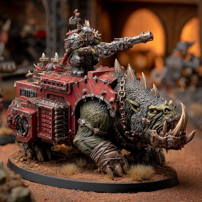 paint your warhammer 40k and fantasy miniatures