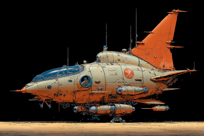draw your star wars sci fi character art