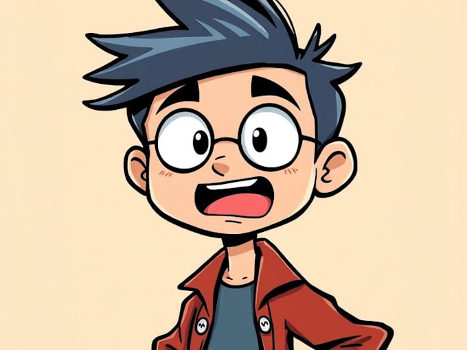 do comic cartoon character design