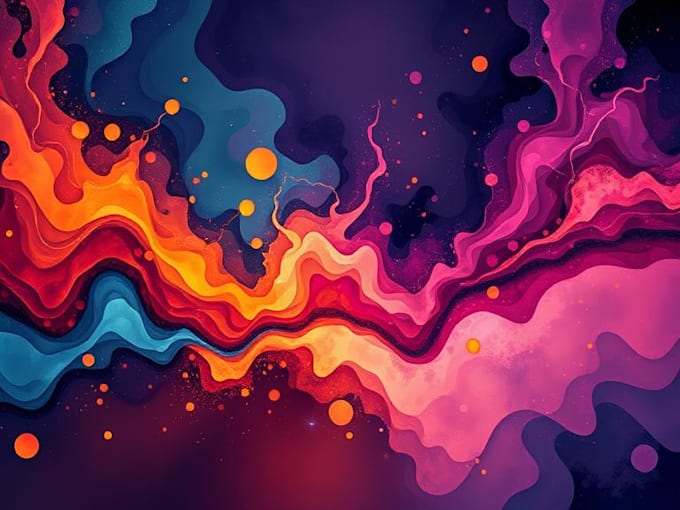 create abstract wall art, digital art, wall art