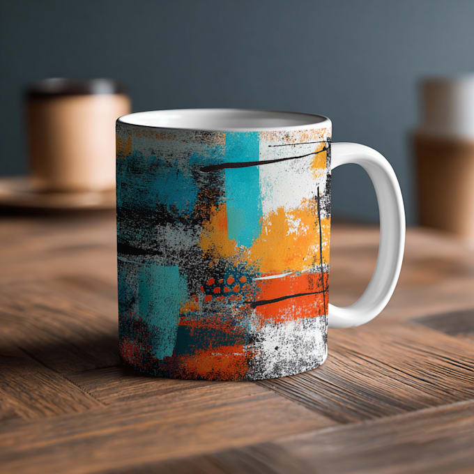 do custom mug design for printful