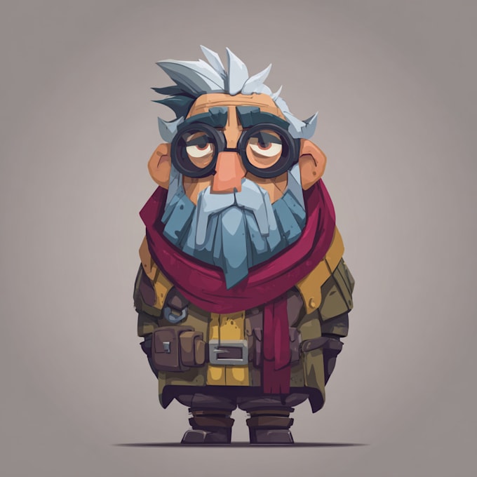 create 2d game character or 2d game character