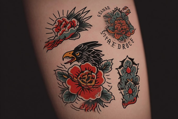 create a minimalist tattoo design for you
