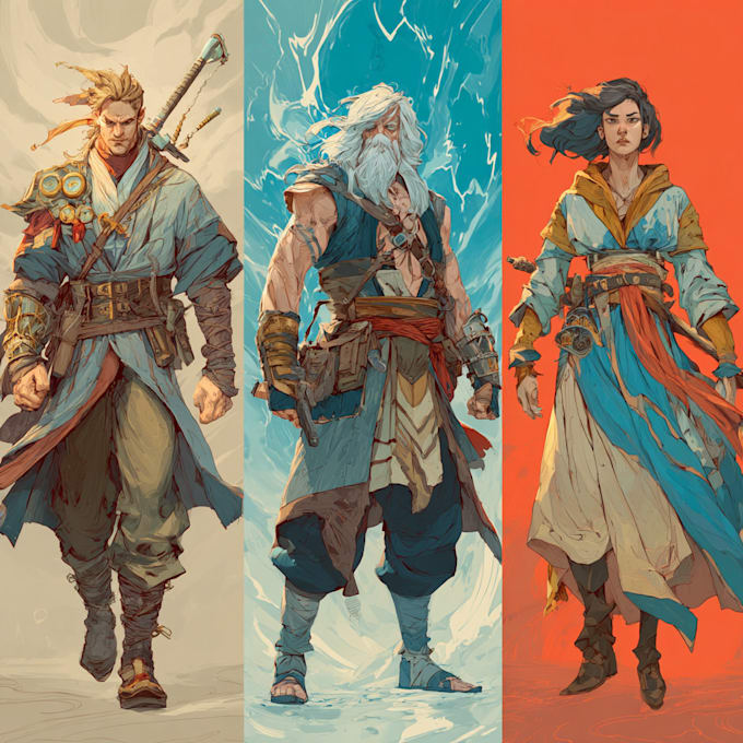 create amazing d and d character for you